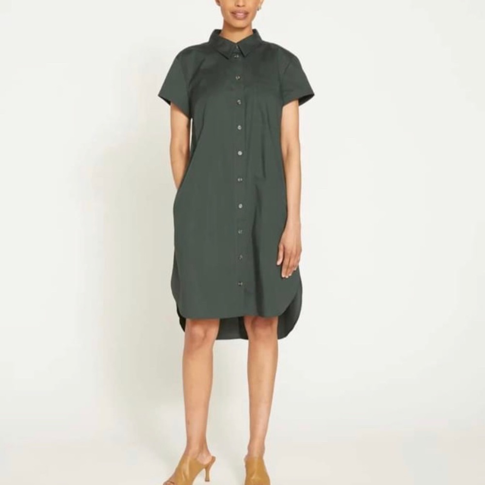 NWT us short sleeve shirt dress size M